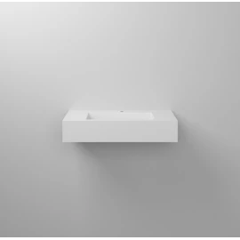 Lavabo sospeso Feridras 80 cm bianco lucido
