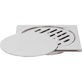 Copertura a pavimento 15x15 con griglia e coperchio mobili Remer 913GFC15