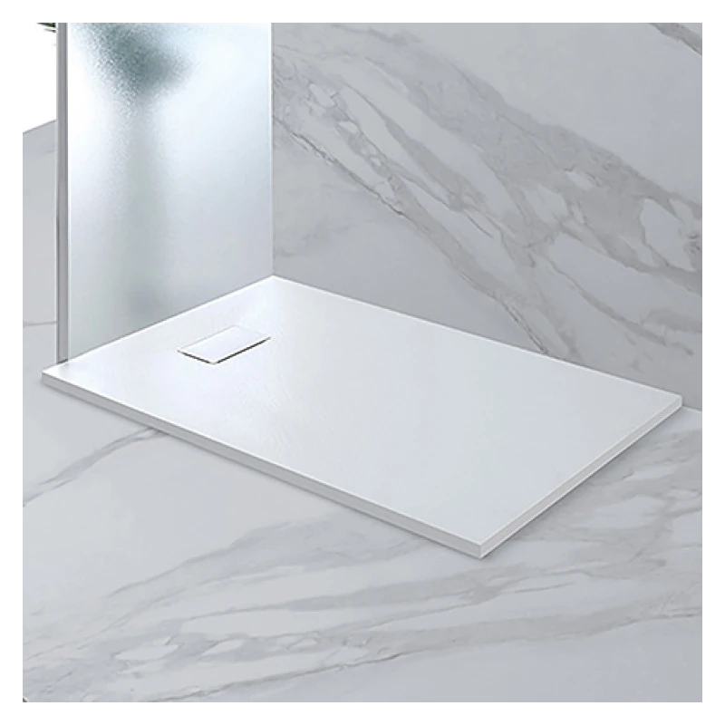 Piatto doccia Feridras 70x150 cm in SMC bianco