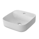Lavabo Feridras in ceramica 39 cm bianco da appoggio