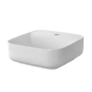 Lavabo Feridras in ceramica 39 cm bianco da appoggio