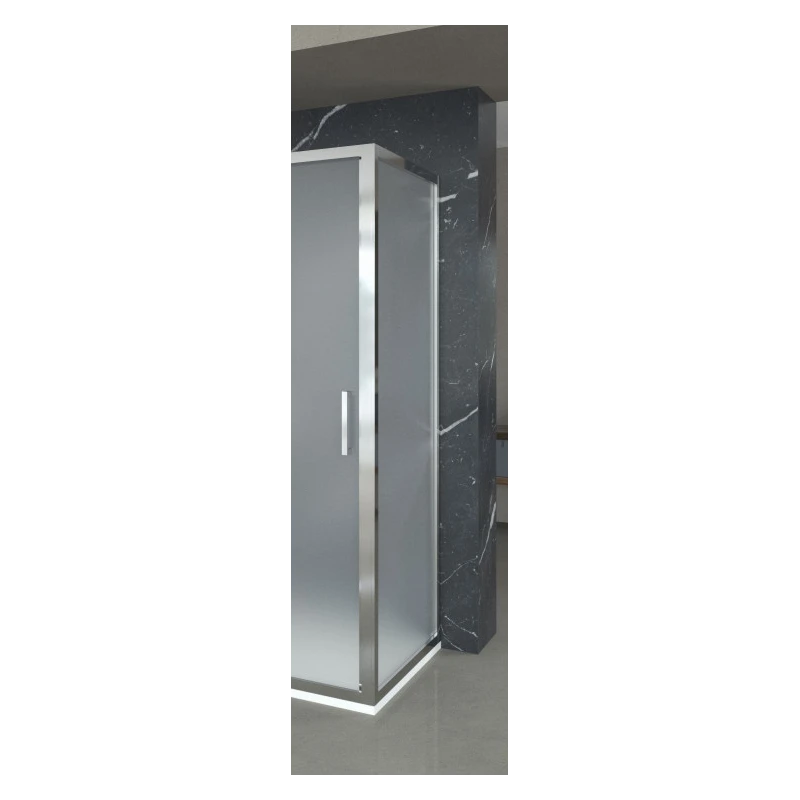Porta fissa Feridras T-Squared 70 cm cristallo stampato C