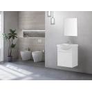 Mobile bagno Feridras Stella 55 cm bianco lucido