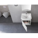 Mobile bagno Feridras Stella 55 cm bianco lucido