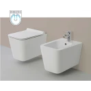 Bidet sospeso Feridras Linea Q in ceramica