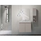 Mobile bagno sospeso Feridras Pastello 80 tortora