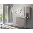Mobile bagno sospeso Feridras Pastello 80 tortora