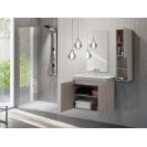 Mobile bagno sospeso Feridras Pastello 80 tortora