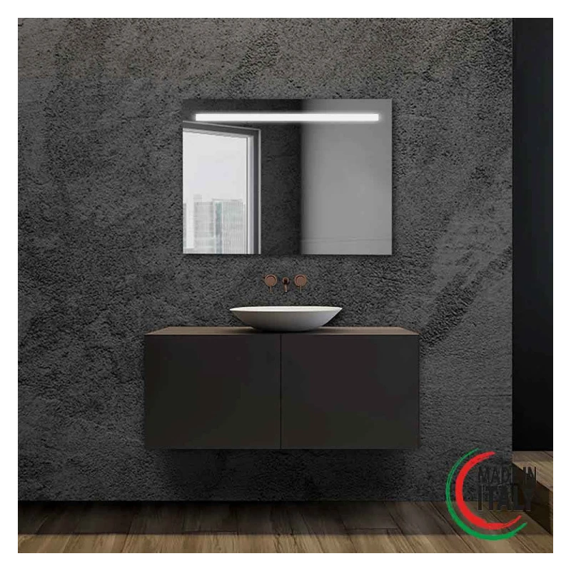 Specchio retroilluminato Feridras Line 60x90 LED