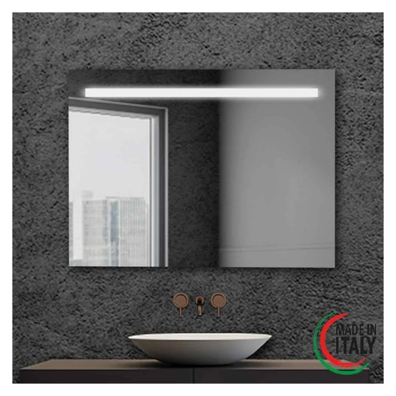 Specchio retroilluminato Feridras Line 60x90 LED