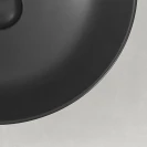 Lavabo da appoggio Feridras Ø40 nero opaco