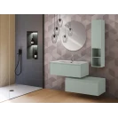 Mobile bagno sospeso Light Feridras 90 cm verde