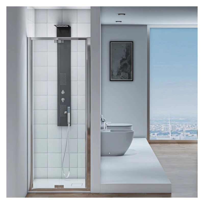 Porta a soffietto Feridras T-Squared 90 cm