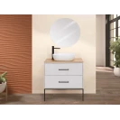 Mobile bagno Venus Feridras 80 cm bianco opaco
