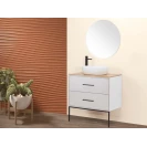 Mobile bagno Venus Feridras 80 cm bianco opaco