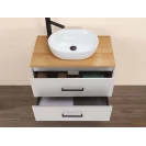 Mobile bagno Venus Feridras 80 cm bianco opaco