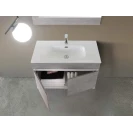 Mobile bagno Fabula 90 Feridras - cemento sospeso