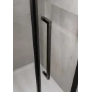 Porta doccia Saloon Royal Feridras - profilo nero opaco