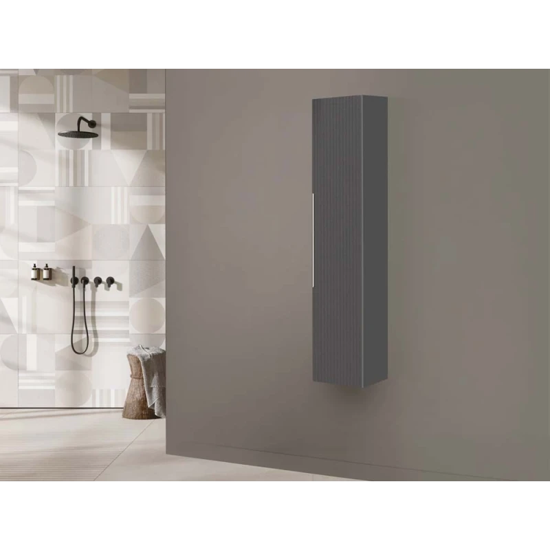 Pensile Burano Feridras 30x150 grigio in KIT