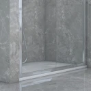 Porta scorrevole Feridras T-Squared 120 cm trasparente