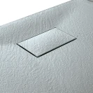 Piatto doccia Feridras 80x120 grigio in poliestere