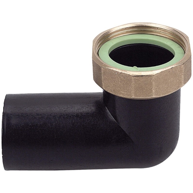 Raccordo curvo in plastica per attacco geberit RR 916112