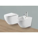 Vaso sospeso Feridras Spin bianco lucido
