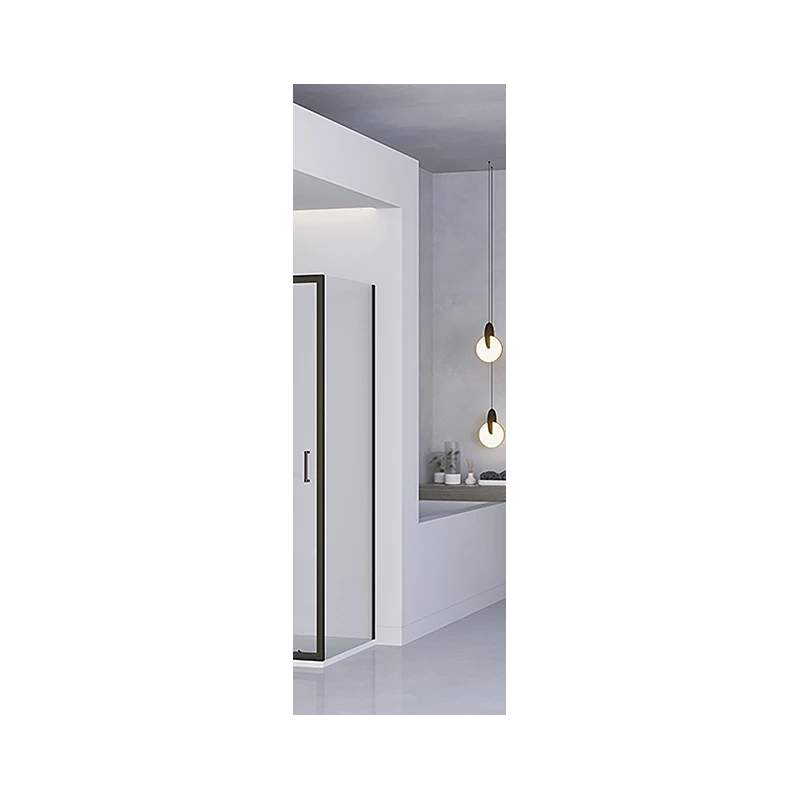 Porta fissa Feridras T-Special profilo nero