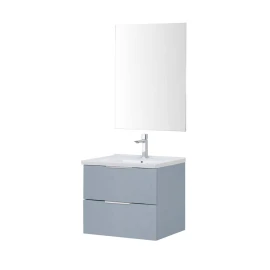 Mobile bagno sospeso Feridras Rialto 80 cm azzurro