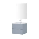 Mobile bagno sospeso Feridras Rialto 80 cm azzurro