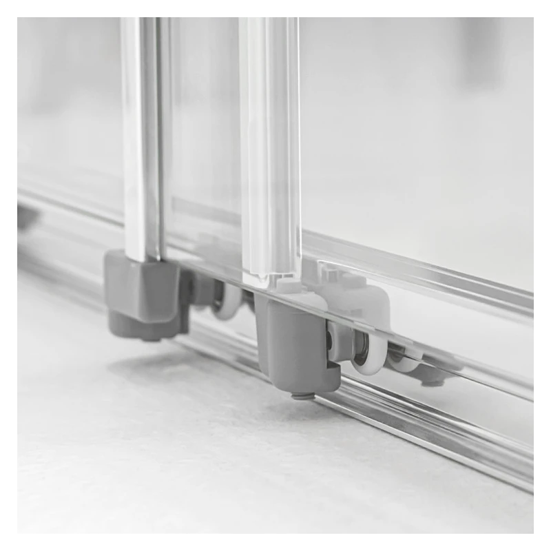 Porta scorrevole Feridras T-Squared 170 cm trasparente