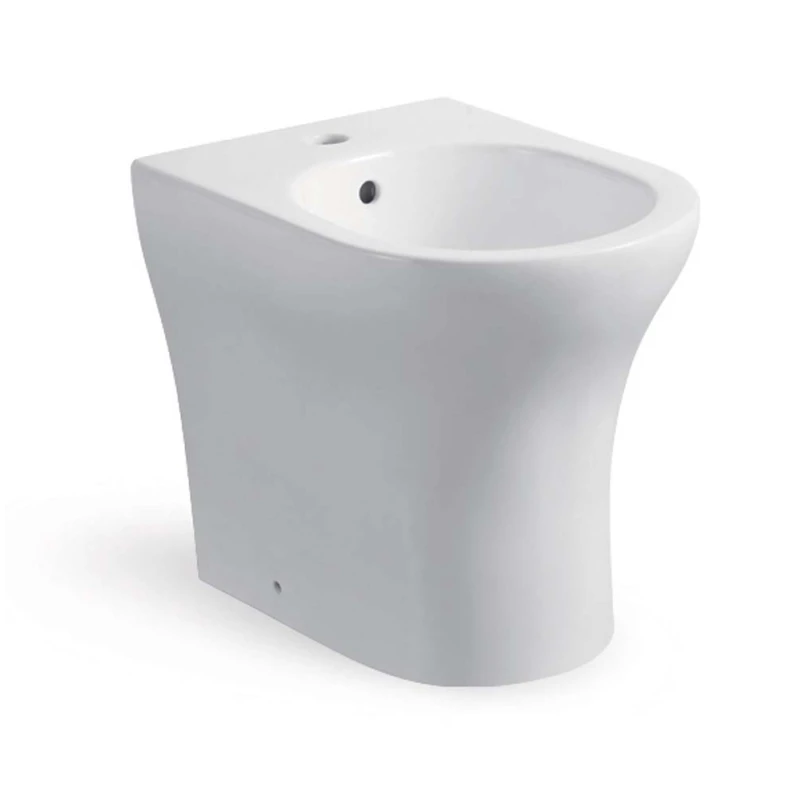 Bidet da terra Feridras Real in ceramica bianco