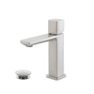 Miscelatore lavabo Feridras Lotus in ottone spazzolato