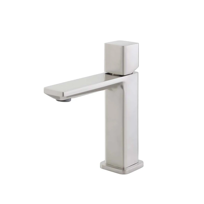 Miscelatore lavabo Feridras Lotus in ottone spazzolato