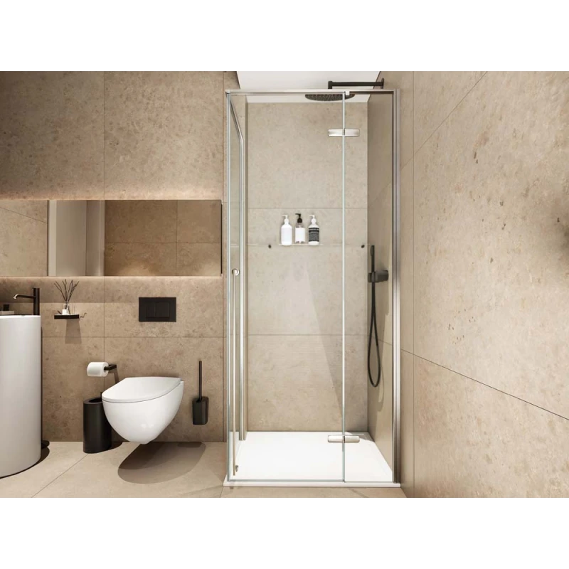 Box doccia angolare Feridras Stylo 70x90 cromo