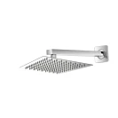 Soffione doccia rettangolare cromato 30x20 cm - Platinum