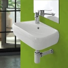 Lavabo sospeso Feridras 45 cm in ceramica bianco