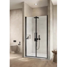 Porta Saloon Feridras Royal 80 cm nero opaco