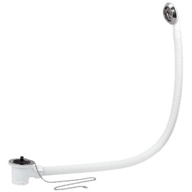 Colonna vasca semplice con tubo di collegamento corrugato in p.p. RR 931