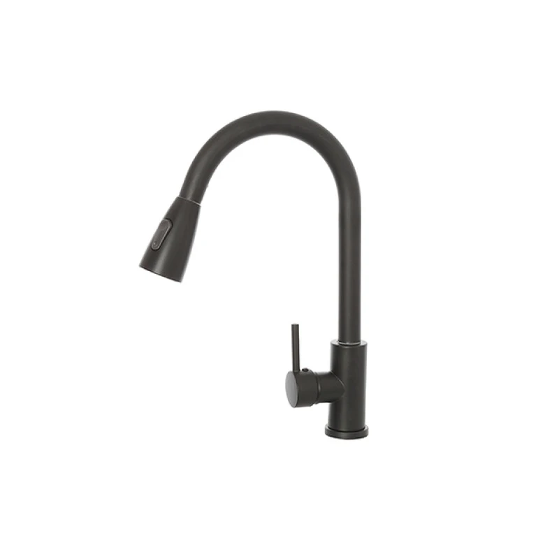 Miscelatore cucina Feridras Kitchen nero opaco