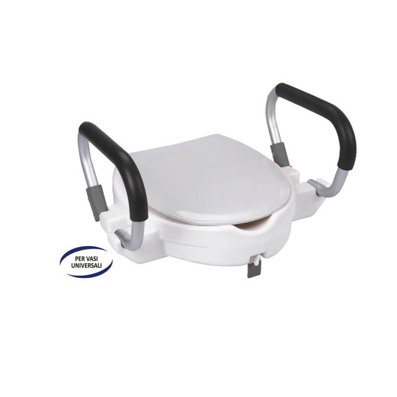 Rialzo WC Feridras Linea Comfort regolabile 34-38 cm