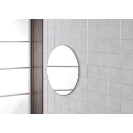 Specchio ovale Feridras Linea Basic 65x95 filo lucido