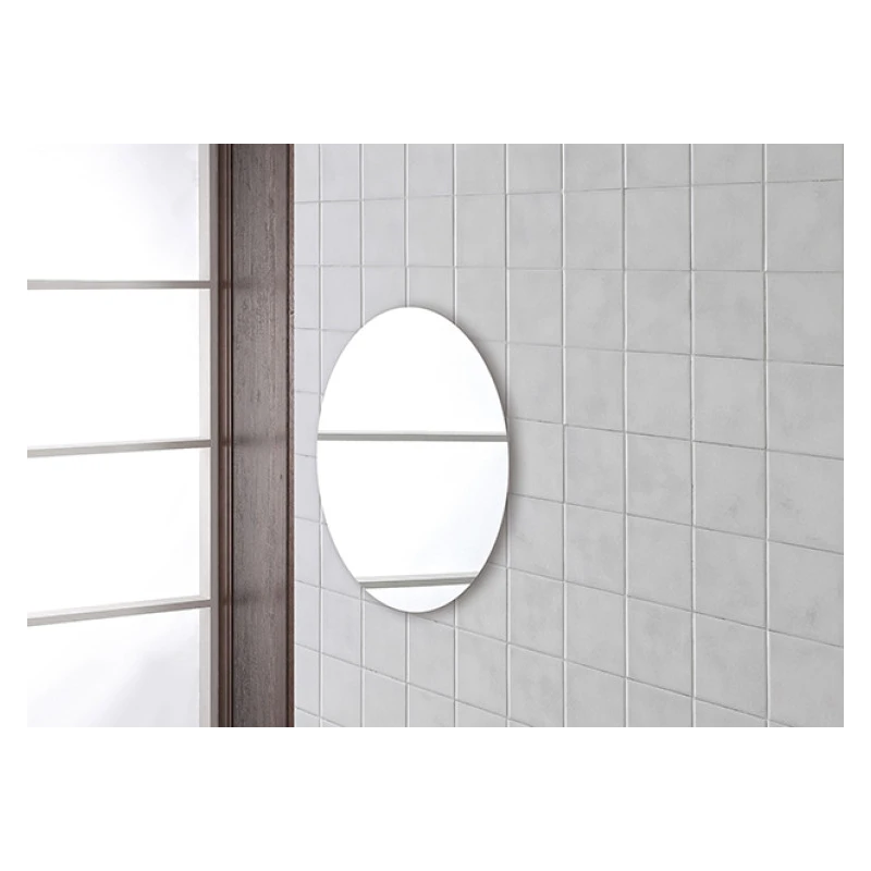 Specchio ovale Feridras Linea Basic 65x95 filo lucido