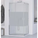 Box doccia angolare Feridras T-Special 120x80 vetro serigrafato