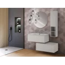 Composizione sospesa Feridras Light 90 cm bianca