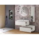 Composizione sospesa Feridras Light 90 cm bianca