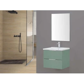 Feridras Rialto 100 cm mobile bagno sospeso verde