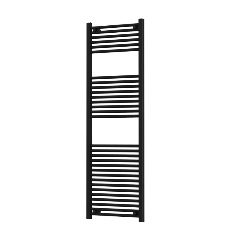 Termoarredo dritto Feridras 150x50 cm nero opaco