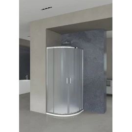 Box doccia semicircolare 80x80 cm stampato - Ego 2.0