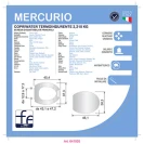 Copriwater Mercurio Feridras con chiusura Soft Close